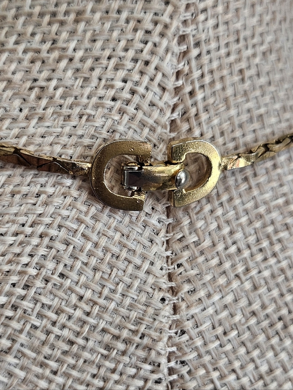 Christian Dior Vintage CD Triangle Link Chain - Picture 5 of 11